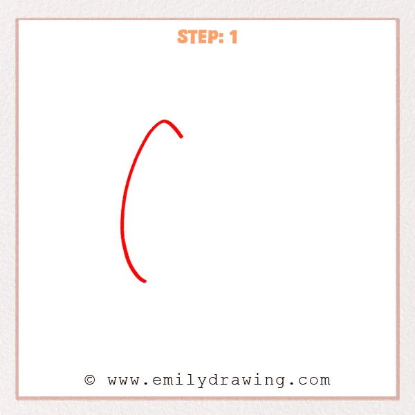 how to draw a pusheen cat - Step 1